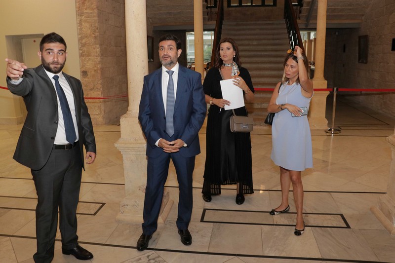 The ministry of Agriculture Honoring former minister Salim Wardy